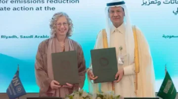 المملكة والأمم المتحدة يبرمان اتفاقية تعاون إقليمي للحد من الانبعاثات وتعزيز المبادرات المناخية عالميًا