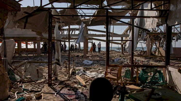 كيف أصبح مقهى على شاطئ غزة مقبرة جماعية لرواده؟ كيف أصبح مقهى على شاطئ غزة مقبرة جماعية لرواده؟