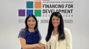 وزيرة التخطيط تستعرض مع وزيرة ألمانيا سبل التعاون الإنمائي وبرامج تبادل الديون