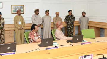 رئيس أكاديمية الدراسات الدفاعية والاستراتيجية يتابع سير التمرين الاستراتيجي (صنع القرار/ 12)