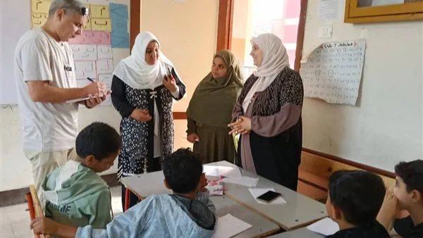 بدء البرنامج العلاجي لتعزيز مهارات اللغة العربية لطلاب الصفين الأول والثاني الابتدائي «صور»