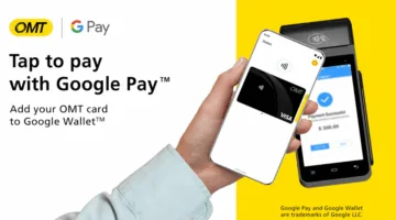 تفعيل خدمة Google Pay لحاملي بطاقات OMT من Visa
