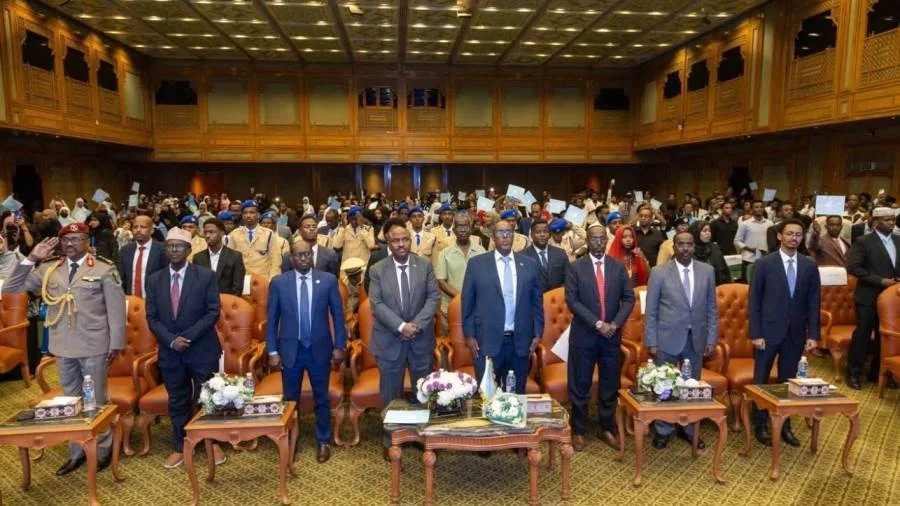 سفير الصومال في القاهرة: نعمل على تعزيز التعاون مع مصر ورفع مستوى العلاقات الاستراتيجية بين البلدين.