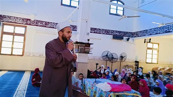 الأوقاف تنظم فعالية تفاعلية للأطفال في إطار النشاط الصيفي بمسجد جنة الفردوس بالشروق