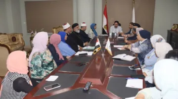 اجتماع في بني سويف لبحث آليات تطبيق الاستراتيجية السكانية