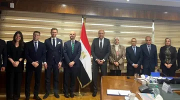 وزير الطيران المدني يستقبل وفد من المنظمة الدولية للهجرة التابعة للأمم المتحدة