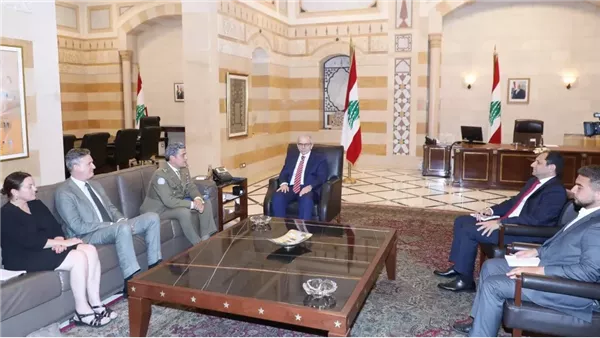 التأكيد الكامل على القرار 1701″… سلام يتقابل مع وفد من “اليونيفيل