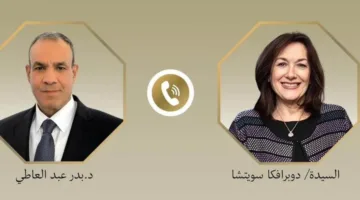مكالمة هاتفية بين وزير الخارجية والهجرة ومفوضة الاتحاد الأوروبي لشؤون البحر الأبيض المتوسط