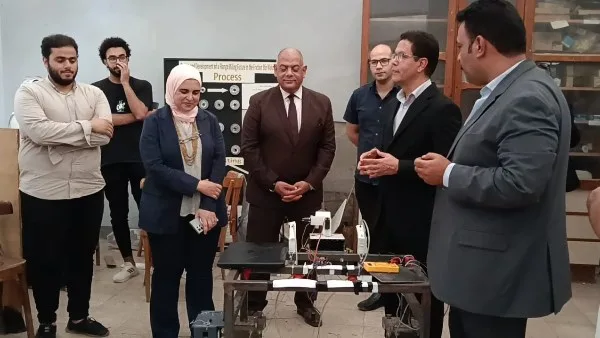 الروبوت الزراعي يتعاون مع جامعة بنها لمكافحة الآفات باستخدام الذكاء الاصطناعي الروبوت الزراعي يتعاون مع جامعة بنها لمكافحة الآفات باستخدام الذكاء الاصطناعي