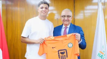 نادي البنك الأهلي يعلن عن توقيع عقد مع أحمد أمين، مهاجم إنبي