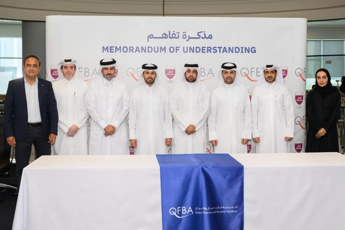 اللجنة الأولمبية القطرية وأكاديمية قطر للمال يبرمان اتفاقية شراكة لتعزيز التعاون اللجنة الأولمبية القطرية وأكاديمية قطر للمال يبرمان اتفاقية شراكة لتعزيز التعاون