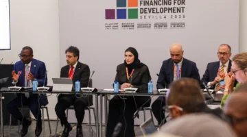 قطر تؤكد حرصها على تعزيز التعاون والتمويل لتحقيق تنمية شاملة للجميع
