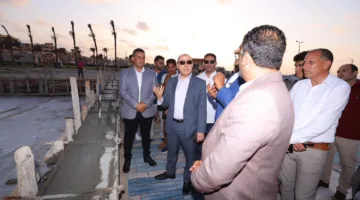 جولات ميدانية لمشروعات ترفيهية وخدمية.. محافظ كفر الشيخ يُعاين الكورنيش الجديد في مصيف بلطيم