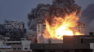 استشهاد 7 فلسطينيين جراء غارة إسرائيلية على خان يونس في جنوب غزة