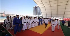 بدء معسكر الجودو الدولي بمشاركة متخصصين عالميين