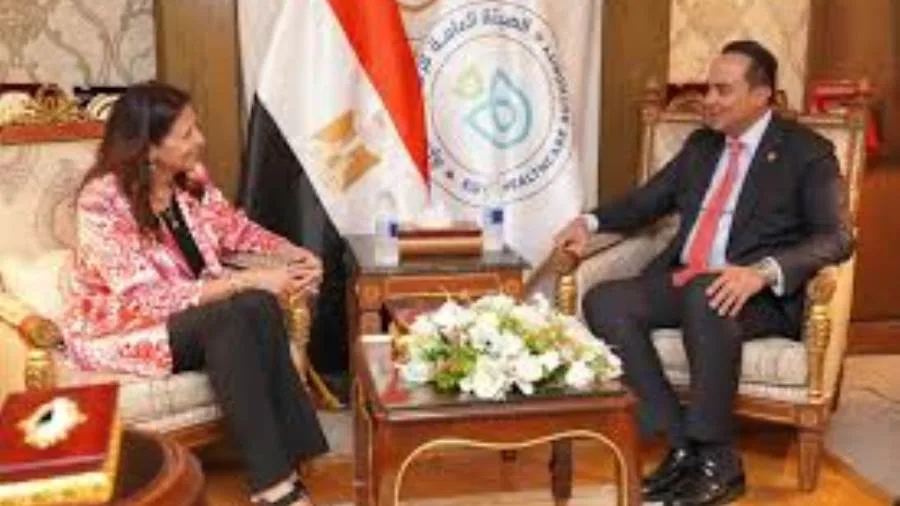 رئيس قطاع الرعاية الصحية يناقش مع مؤسسة فولبرايت تعزيز البحث العلمي وتطوير الكفاءات رئيس قطاع الرعاية الصحية يناقش مع مؤسسة فولبرايت تعزيز البحث العلمي وتطوير الكفاءات