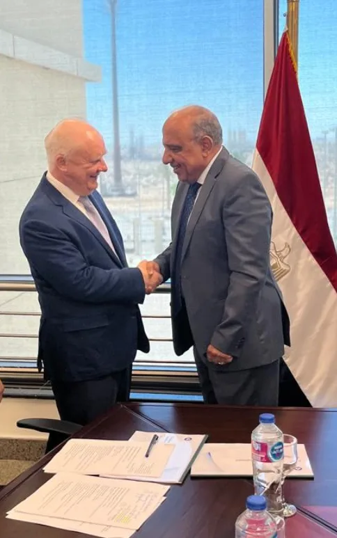 وزير الكهرباء يناقش مع “روسآتوم” مستجدات مشروع محطة الضبعة النووية وزير الكهرباء يناقش مع “روسآتوم” مستجدات مشروع محطة الضبعة النووية