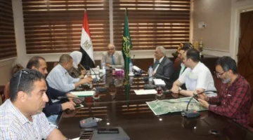 محافظ القليوبية ونائب وزيرة التنمية المحلية يتناولان آخر التطورات في المرحلة الرابعة من «ممشى أهل مصر».