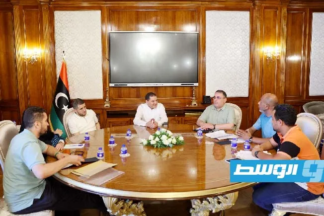 الدبيبة يلتزم بدراسة تعويض المتضررين من حرب طرابلس 2019 على أسس منطقية. الدبيبة يلتزم بدراسة تعويض المتضررين من حرب طرابلس 2019 على أسس منطقية.