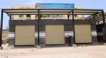 محافظ المنوفية يدشّن السوق الحضاري الجديد في شبين الكوم باستثمار قدره 12 مليون جنيه