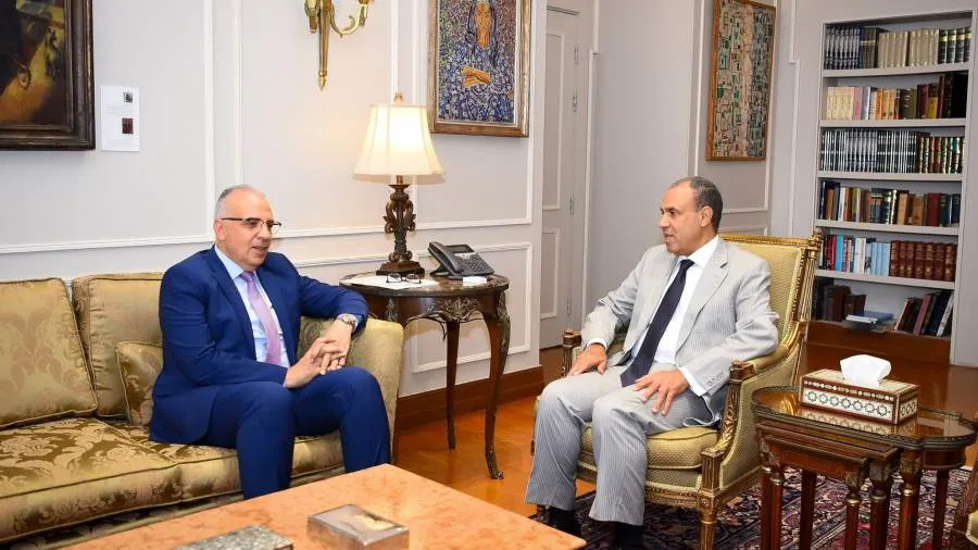 وزير الخارجية والمغتربين يستقبل وزير المياه والري وزير الخارجية والمغتربين يستقبل وزير المياه والري