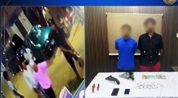 إلقاء القبض على شقيقين أطلقا النار لتخويف السكان في شبرا الخيمة مع حيازتهما مخدر الهيروين وأسلحة خرطوش.