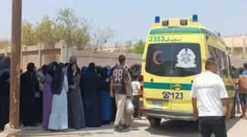 إصابة 7 أفراد جراء انهيار مفاجئ لمصنع قمح وجدار منزل في الفيوم