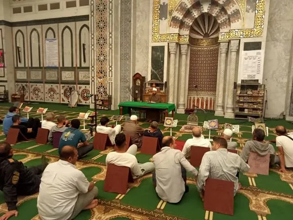 الأوقاف تنظّم أكثر من 2963 جلسة دعوية في إطار “مجالس الذاكرين” لقراءة كتاب الأذكار. الأوقاف تنظّم أكثر من 2963 جلسة دعوية في إطار “مجالس الذاكرين” لقراءة كتاب الأذكار.