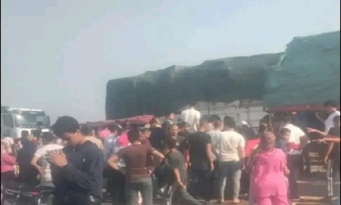 طريق الموت لا يتوقف.. 9 مصابين في حادث تصادم على الطريق الإقليمي بالشرقية طريق الموت لا يتوقف.. 9 مصابين في حادث تصادم على الطريق الإقليمي بالشرقية