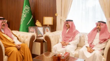 أمير حائل يستضيف وفد كفاءة الطاقة في الإمارة