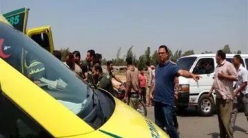 إصابة 13 عاملًا في حادث تصادم بين ميكروباص وشاحنة على الطريق الإقليمي في الشرقية