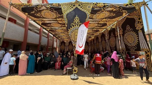 بموجب تعليمات انتصار السيسي.. الهلال الأحمر يطلق قافلة متكاملة إلى قرية كفر السنابسة في المنوفية بموجب تعليمات انتصار السيسي.. الهلال الأحمر يطلق قافلة متكاملة إلى قرية كفر السنابسة في المنوفية