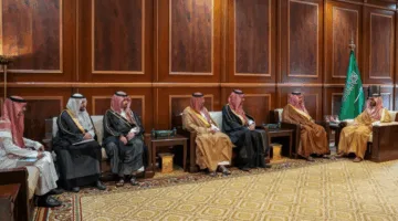 الأمير فيصل بن فهد يرحب برئيس مجلس إدارة جمعية حائل الخيرية للإسكان