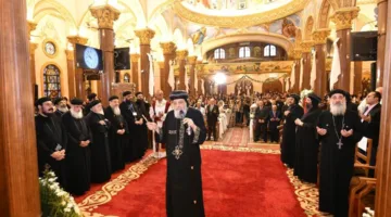 القديس تواضروس: باسم الكنيسة نُعزّي عائلات فتيات المنوفية.. والدولة لعبت دوراً مهماً في دعمهم