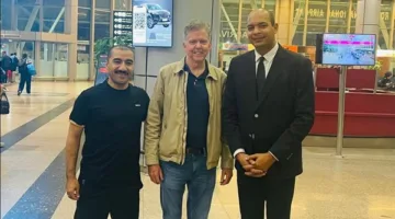وفد من وزارة الشباب والرياضة يستقبل رئيس الاتحاد العالمي للخماسي الحديث