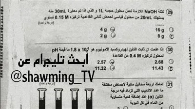 عاجل | شاومينج يدعي تسريب امتحانات الكيمياء والجغرافيا للثانوية العامة قبل بدء اللجان.. والتربية والتعليم توضح التفاصيل عاجل | شاومينج يدعي تسريب امتحانات الكيمياء والجغرافيا للثانوية العامة قبل بدء اللجان.. والتربية والتعليم توضح التفاصيل