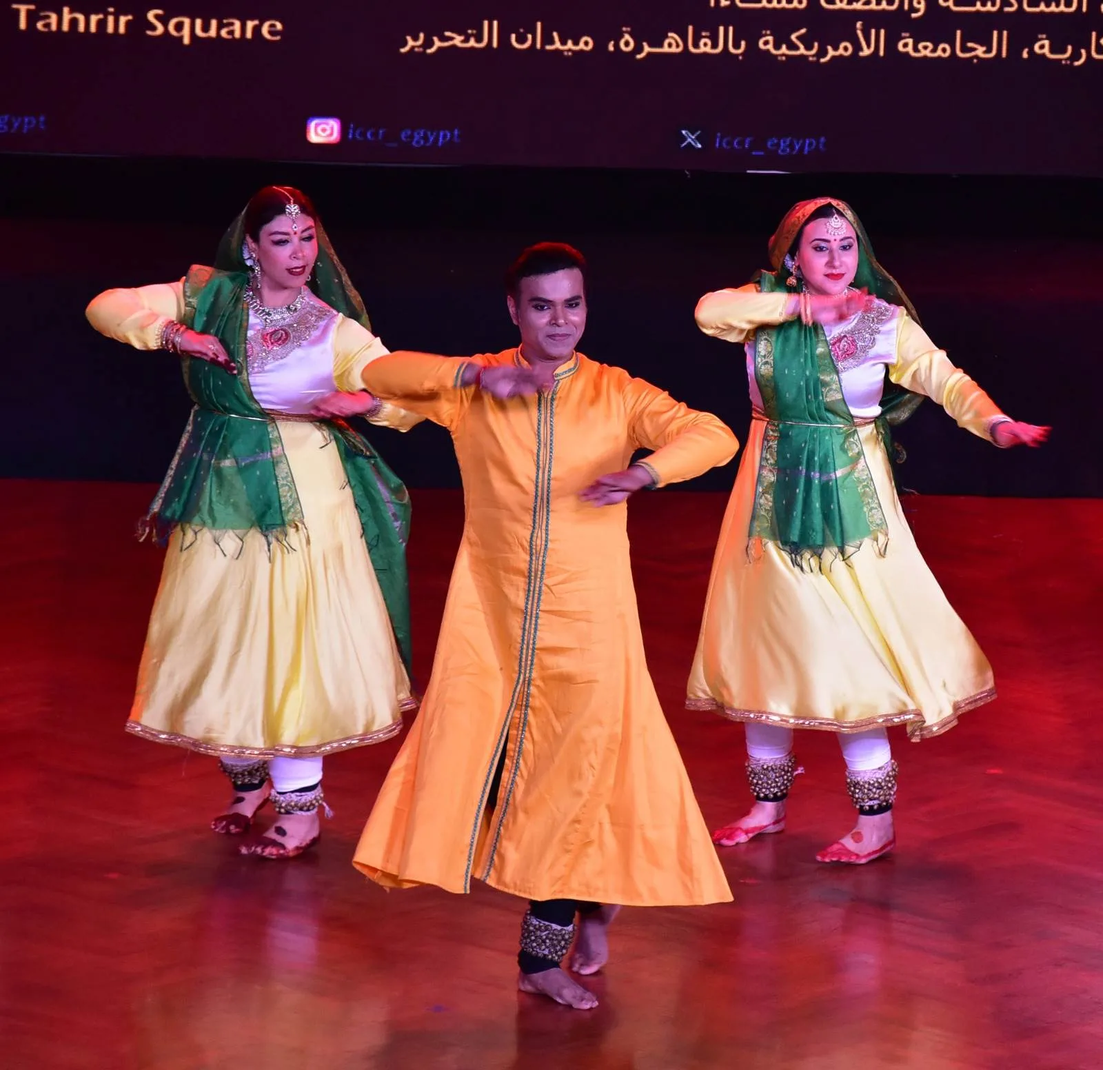 «كاتاك سانديا»: ليلة للرقص التقليدي في مركز مولانا آزاد الثقافي الهندي