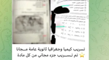 جروبات الغش تدعي تسريب امتحانات الكيمياء والجغرافيا قبل توزيعها في لجان الثانوية العامة.. والوزارة تنفي ذلك
