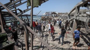 أخبار: غارة إسرائيلية تستهدف مقهى في غزة بقنبلة وزنها 500 رطل