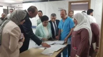 نائب وزير الصحة يتفقد المرافق الصحية في الدقهلية خلال جولة ميدانية.