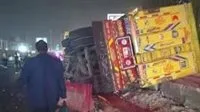عاجل | معلومات عن انقلاب شاحنة واصطدام 3 سيارات في دائري المعادي