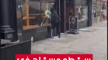 شاهد: حادثة سطو على متجر سـاعات فاخرة في قلب لندن