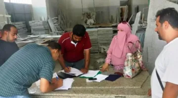 جولات تفتيشية في أسوان لضمان تنفيذ معايير السلامة والصحة المهنية