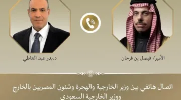 مكالمة هاتفية بين وزير الخارجية والهجرة والأمين العام للأمم المتحدة