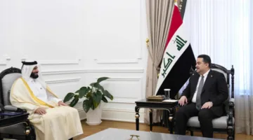 رئيس وزراء العراق يلتقي بسفير قطر