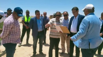 وزير الزراعة يزور منطقة «العميد» في وادي النطرون لمتابعة أعمال حصر وتصنيف الأراضي الصحراوية