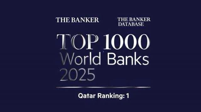 مجموعة QNB تحقق مركزاً عالياً في تصنيف مجلة “ذا بانكر” لأفضل 1000 بنك عالمي لعام 2025 مجموعة QNB تحقق مركزاً عالياً في تصنيف مجلة “ذا بانكر” لأفضل 1000 بنك عالمي لعام 2025