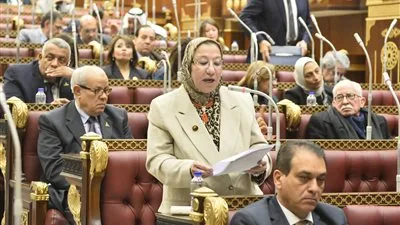 النائبة حياة خطاب: بيان 3 يوليو كان نقطة تحول تاريخية أعادت لمصر كرامتها وأطاحت بحكم الإخوان. النائبة حياة خطاب: بيان 3 يوليو كان نقطة تحول تاريخية أعادت لمصر كرامتها وأطاحت بحكم الإخوان.