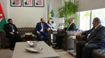 محافظ دمشق ماهر مروان يستضيف الشواربه والحاج توفيق في عمان