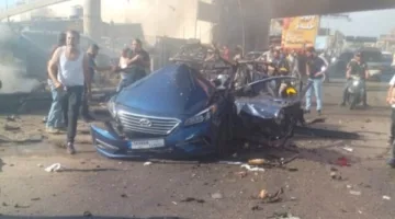 بحجة تهريب الأسلحة.. الجيش الإسرائيلي يستهدف سيارة بواسطة طائرة مسيرة في لبنان